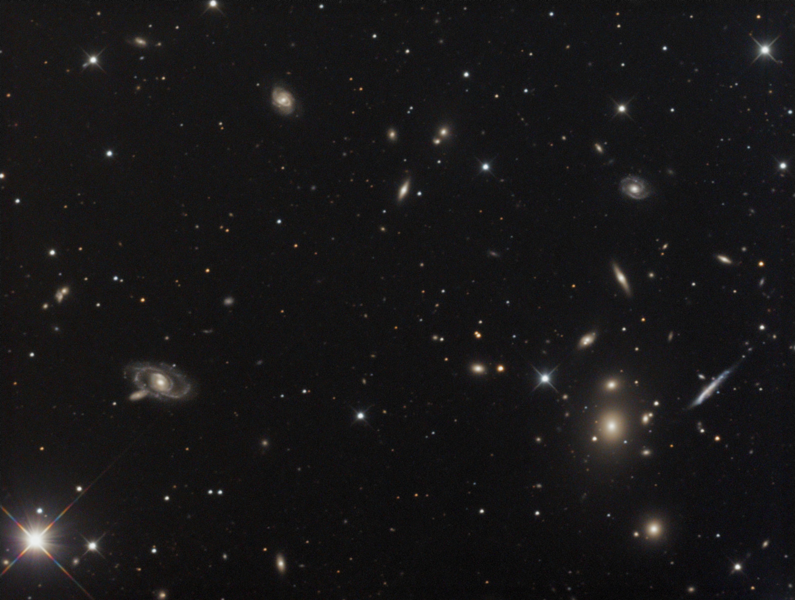 NGC 3861 Experienced Deep Sky Imaging Cloudy Nights